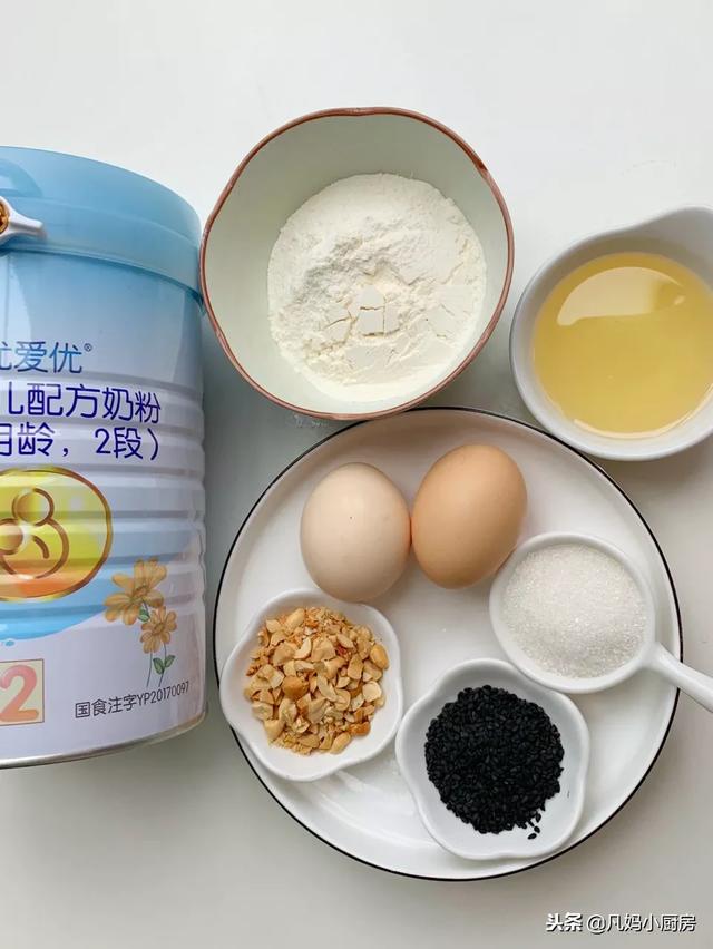 不需要黄油，简单到没朋友的芝麻薄脆饼干