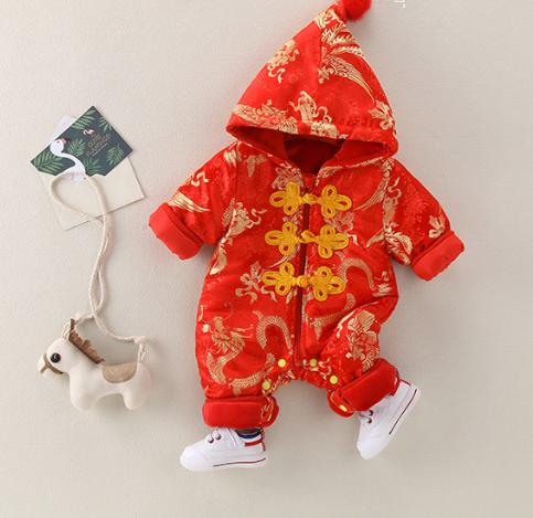 家有萌宝的宝妈们快瞧瞧，这几款唐装拜年服可爱甜美，人见人爱
