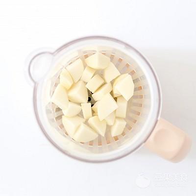 辅食日志｜芋头泥米糊（6M+）