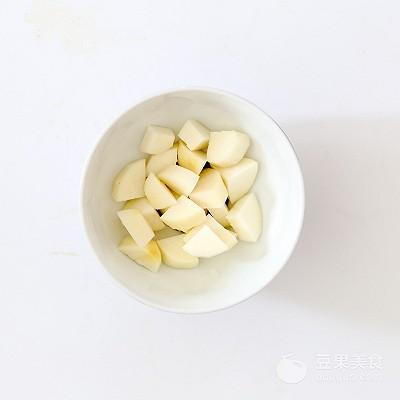 辅食日志｜芋头泥米糊（6M+）