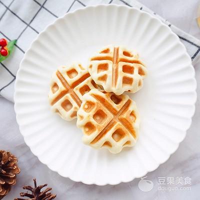 花生酱华夫饼的做法