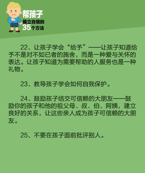 孩子胆小？35个方法帮孩子建立自信，培养真正的男子汉！