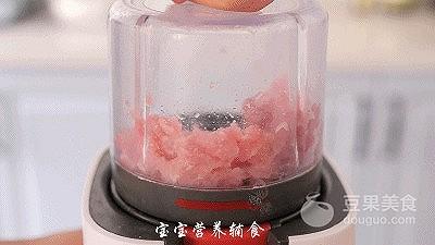 南瓜萝卜酿虾球-宝宝辅食