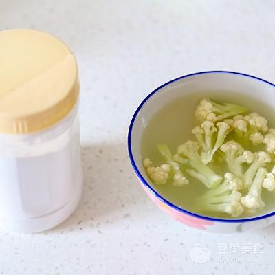 辅食日志｜菜花南瓜浓汤（9M+）