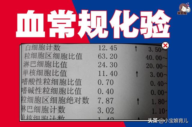 宝宝血常规是否异常，主要看这2个结果！