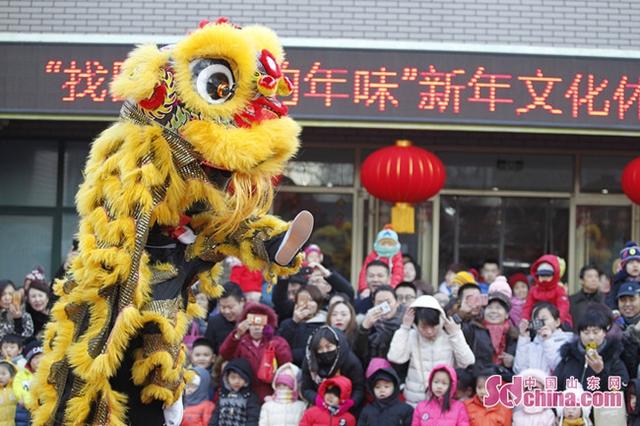 舞狮、皮影、猜灯谜……. 济南槐荫第三实验幼儿园带你“找回童年的年味”