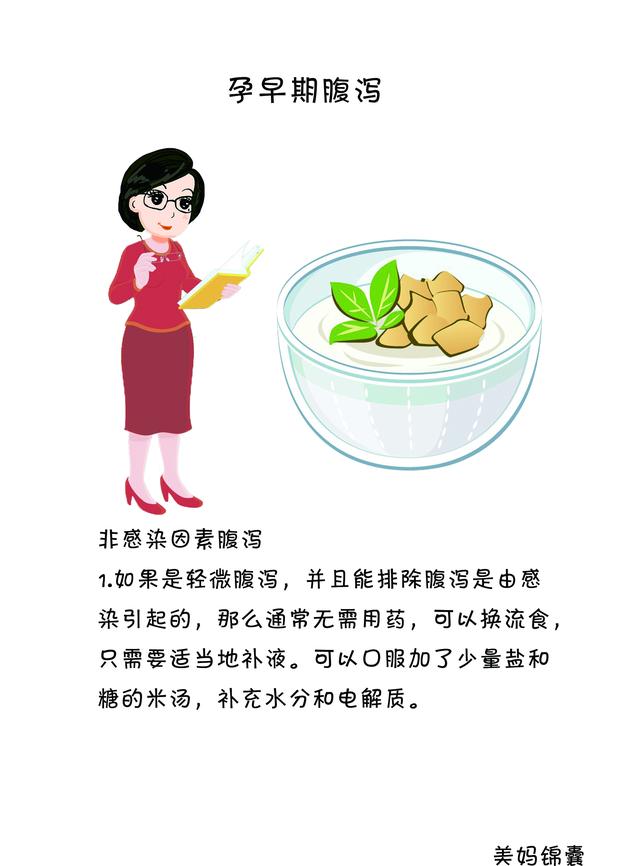 孕早期腹泻的原因有哪些？