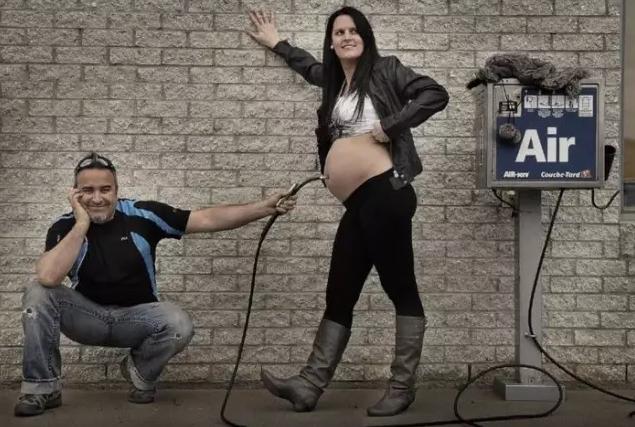 你们那些怀孕照、满月照，百天照、亲子照……都弱爆了