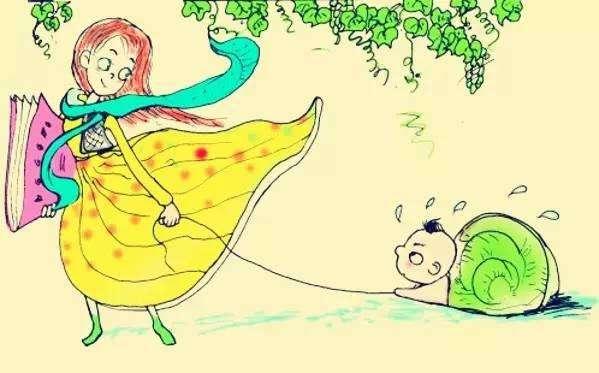 如果你忍不住总对孩子发火，请看看牵一只蜗牛去散步……