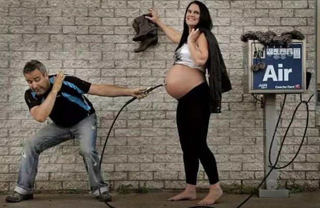 你们那些怀孕照、满月照，百天照、亲子照……都弱爆了