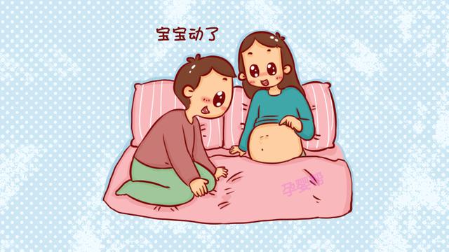 孕期第一次胎动，原来从这周就开始了，看完感觉好暖心