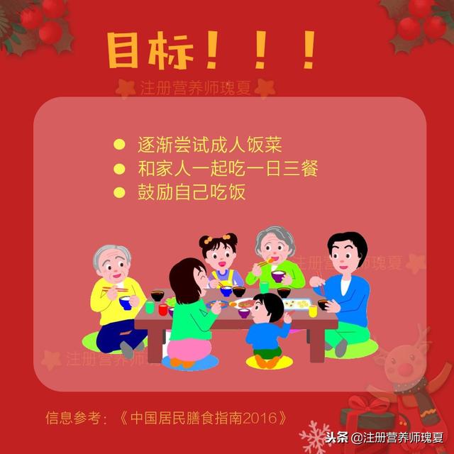 1-2岁宝宝，开始学自己吃饭啦 跟大人吃一日三餐 成人饭菜的日子
