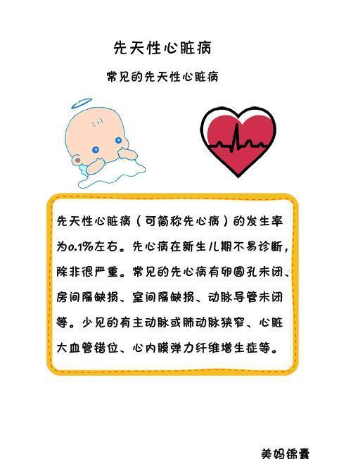 常见先天性心脏病的症状表现？