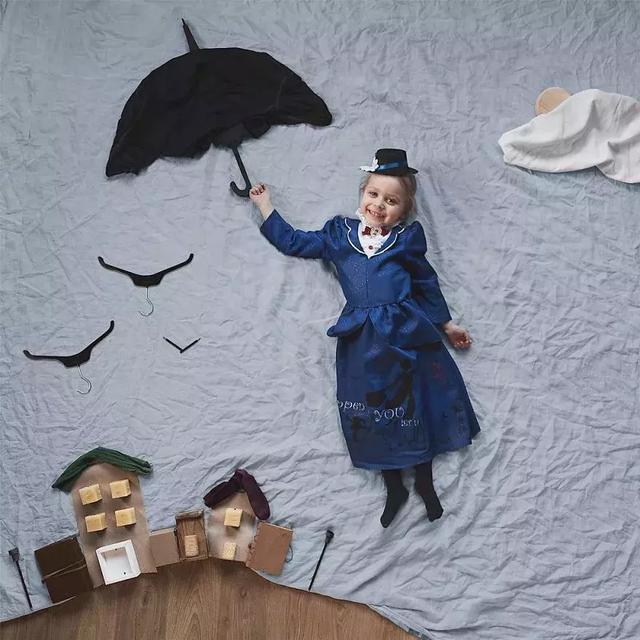 创意亲子照：原来有两个孩子，还可以这么玩！