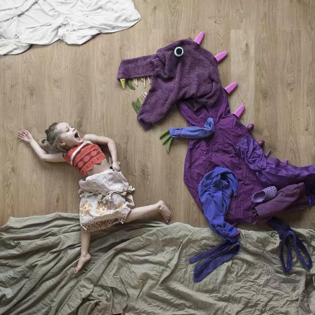 创意亲子照：原来有两个孩子，还可以这么玩！