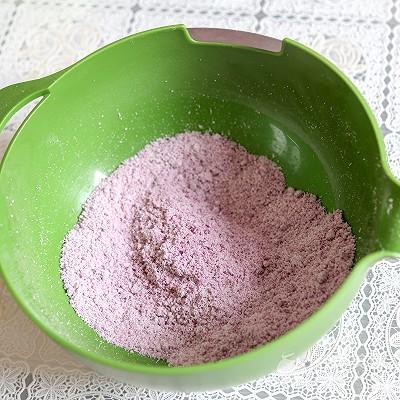 辅食日志｜紫薯松糕（12M+）