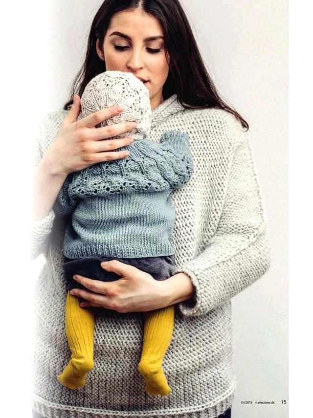 分享国外的几款儿童毛衣,都很漂亮易仿