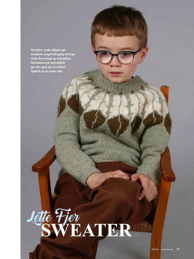 分享国外的几款儿童毛衣,都很漂亮易仿