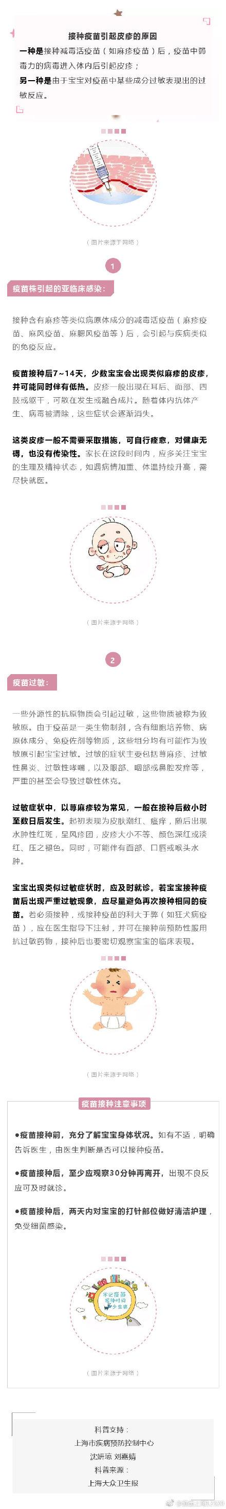 打完疫苗出疹子，这是什么情况？