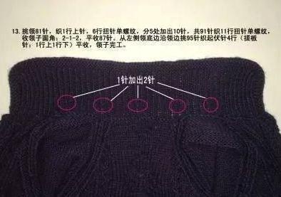 漂亮又可爱的儿童翻领毛衣