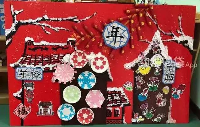 精选60张新年主题墙创意，让你的班级年味十足！