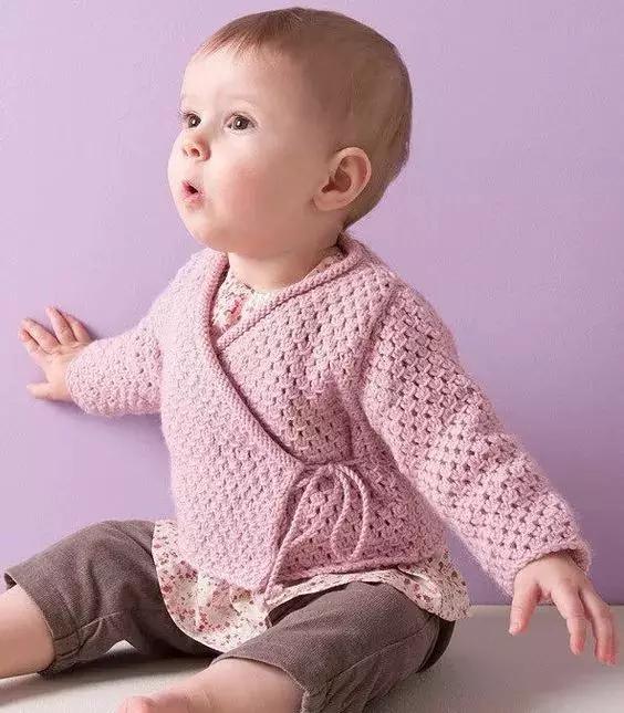 几款婴儿和尚服欣赏，会编织的照着图片织一套