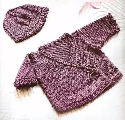 几款婴儿和尚服欣赏，会编织的照着图片织一套