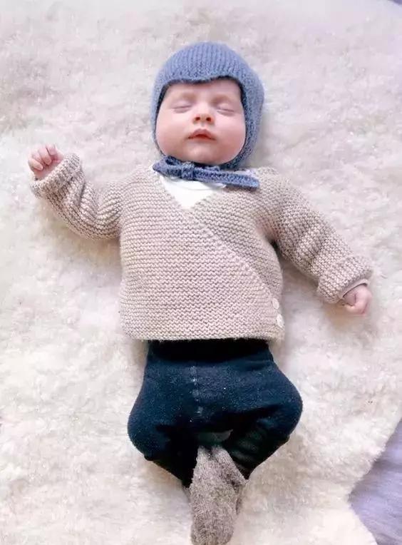 几款婴儿和尚服欣赏，会编织的照着图片织一套