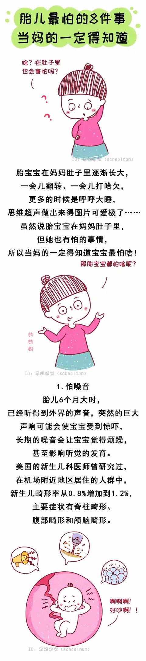 怀胎十月胎宝宝最怕这8件事，孕妈咪要知道！