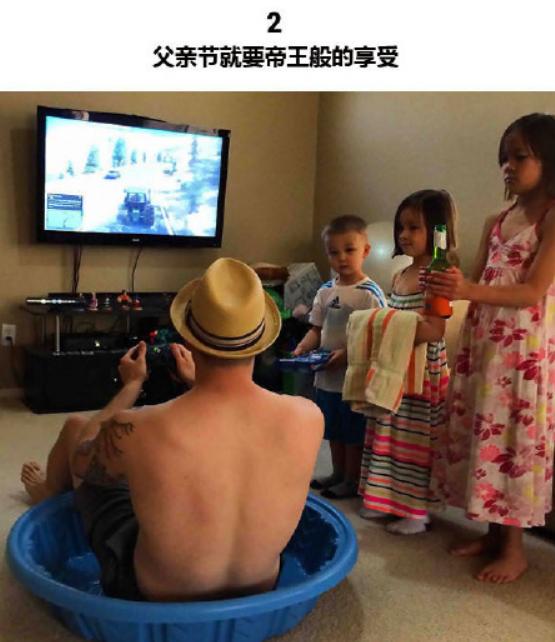 千万别让爸爸带孩子系列，还真是同一个世界同一个爸