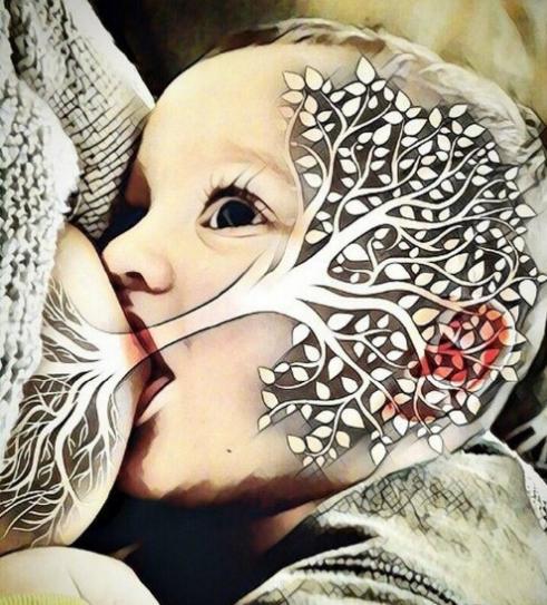 生命之树，看到第一张就被感动哭了，致敬所有妈妈们的伟大……