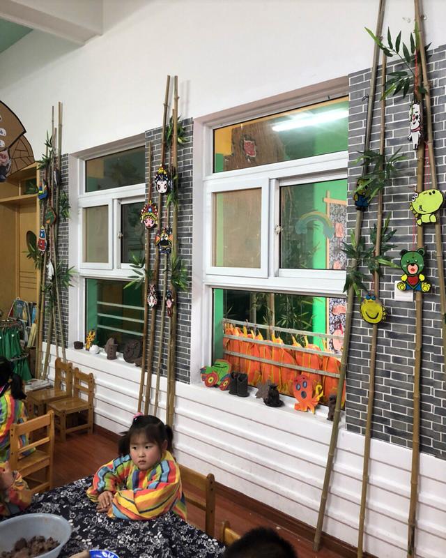 以民俗为主题的幼儿园环创，是不是很有意思