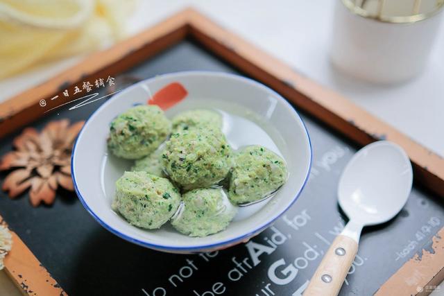 米饭瘦肉青菜小丸子——宝宝辅食系列