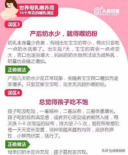 转给新手爸妈，16个常见哺乳误区，你都知道吗？