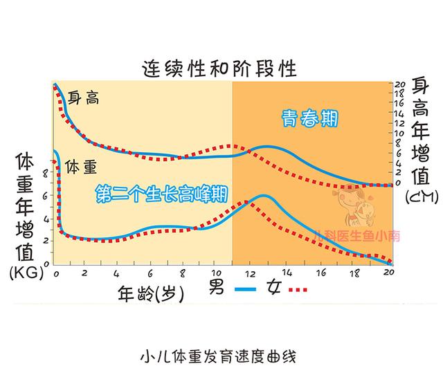 宝宝身高体重从小有没有达标？对照这份增长规律，爸妈一看就知道