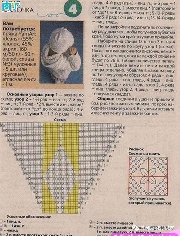 一款婴儿帽子，附图解