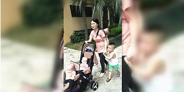 头胎生了儿子，二胎怀了三胞胎，宝宝出生后宝妈松了一大口气