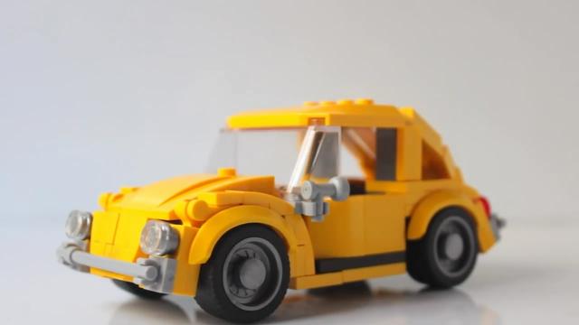 益智乐高系列,甲壳虫玩具车模型的拼装方法(图解)