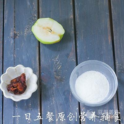 红枣雪梨米糊——宝宝辅食系列