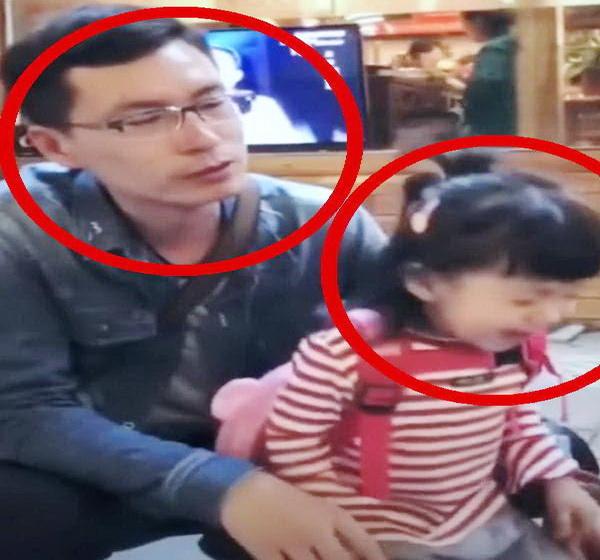 这女儿没法要了：爸爸生气时，她就变成这样了，瞬间把爸爸收服