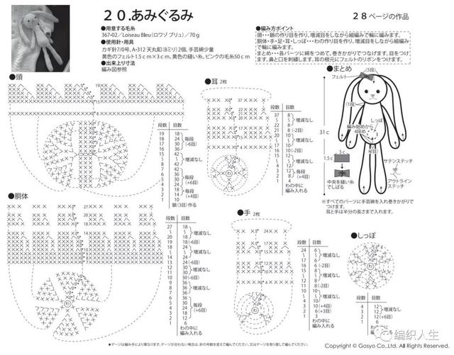 编织图解丨软萌萌，教你织婴幼儿羊毛开襟连体衣！