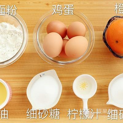 宝宝辅食 香橙蛋糕卷