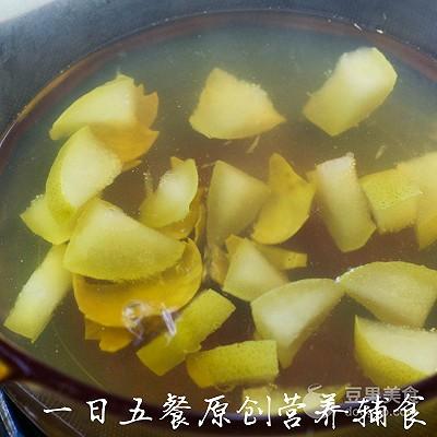 罗汉果雪梨汤——宝宝汤羹系列