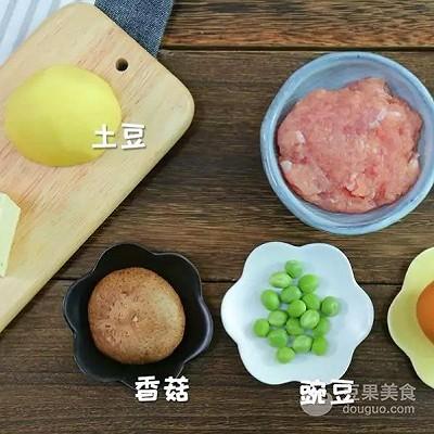 什锦豆腐蒸蛋 宝宝辅食食谱