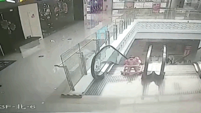 9个月大婴儿摔下6米高电梯，他做出惊人举动……惊险至极！