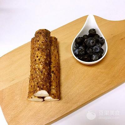 宝宝蓝莓山药的做法