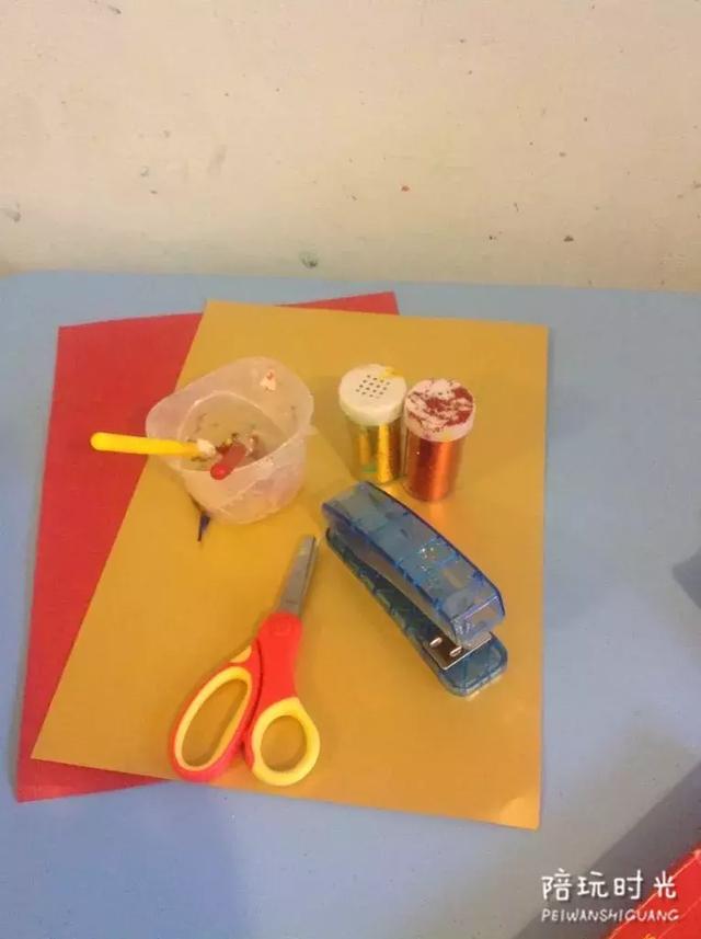 幼儿园放假前的最后一个作业，让新年多点仪式感