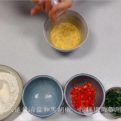 四色蔬菜蛋饼—宝宝辅食/营养快手早餐