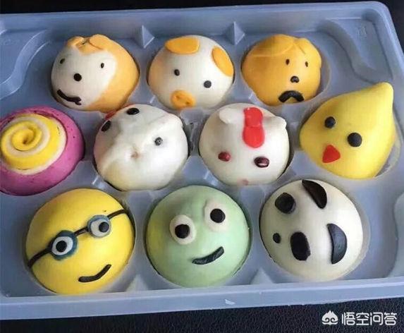 儿童吃的卡通馒头怎么做?和面的蔬菜汁是怎么做?