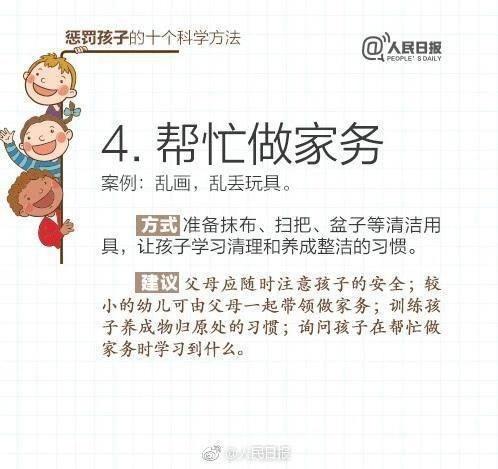 人民日报给家长们带来了10种教育孩子改掉坏习惯的方法